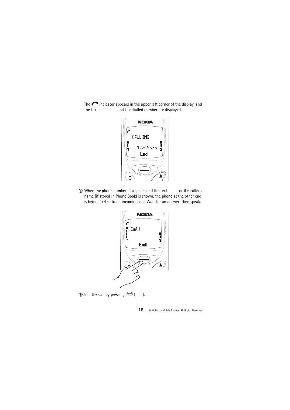 Nokia 3110 User Manual | Page 18 / 64