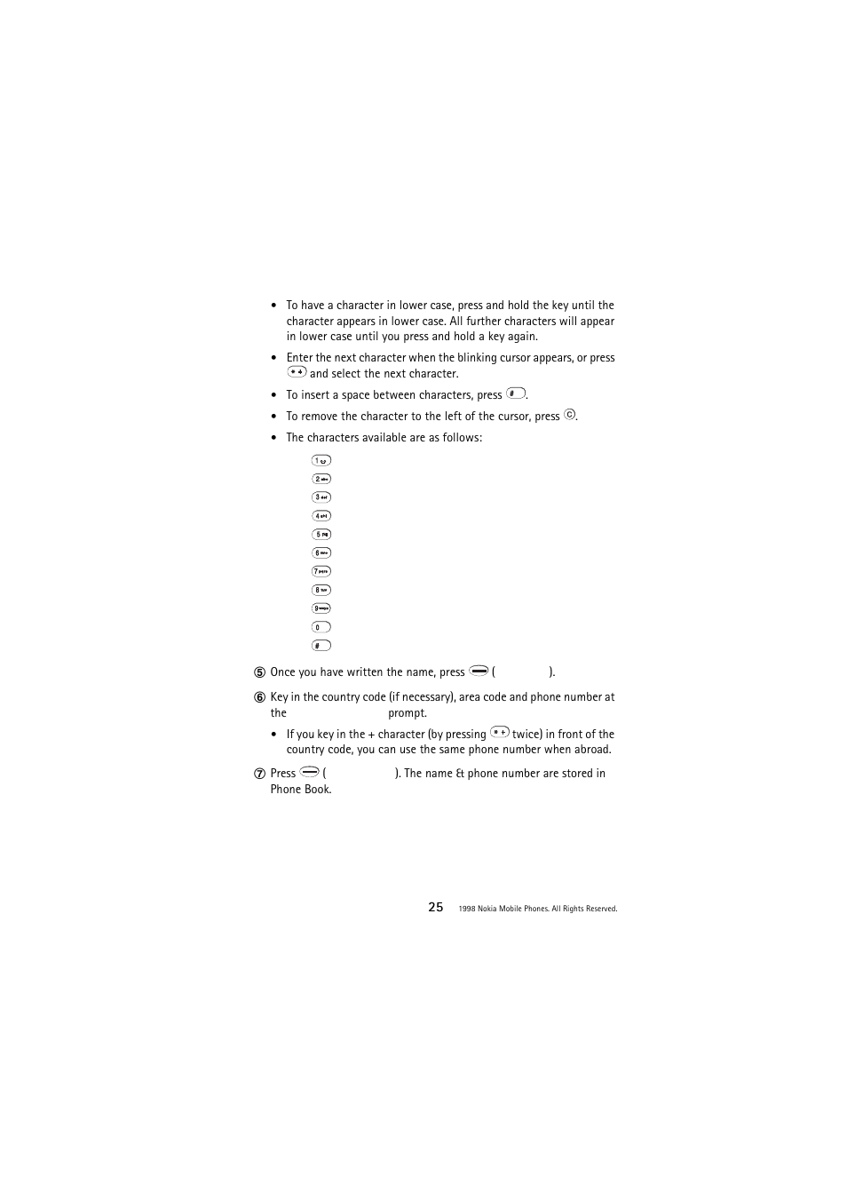 Nokia 3110 User Manual | Page 25 / 64