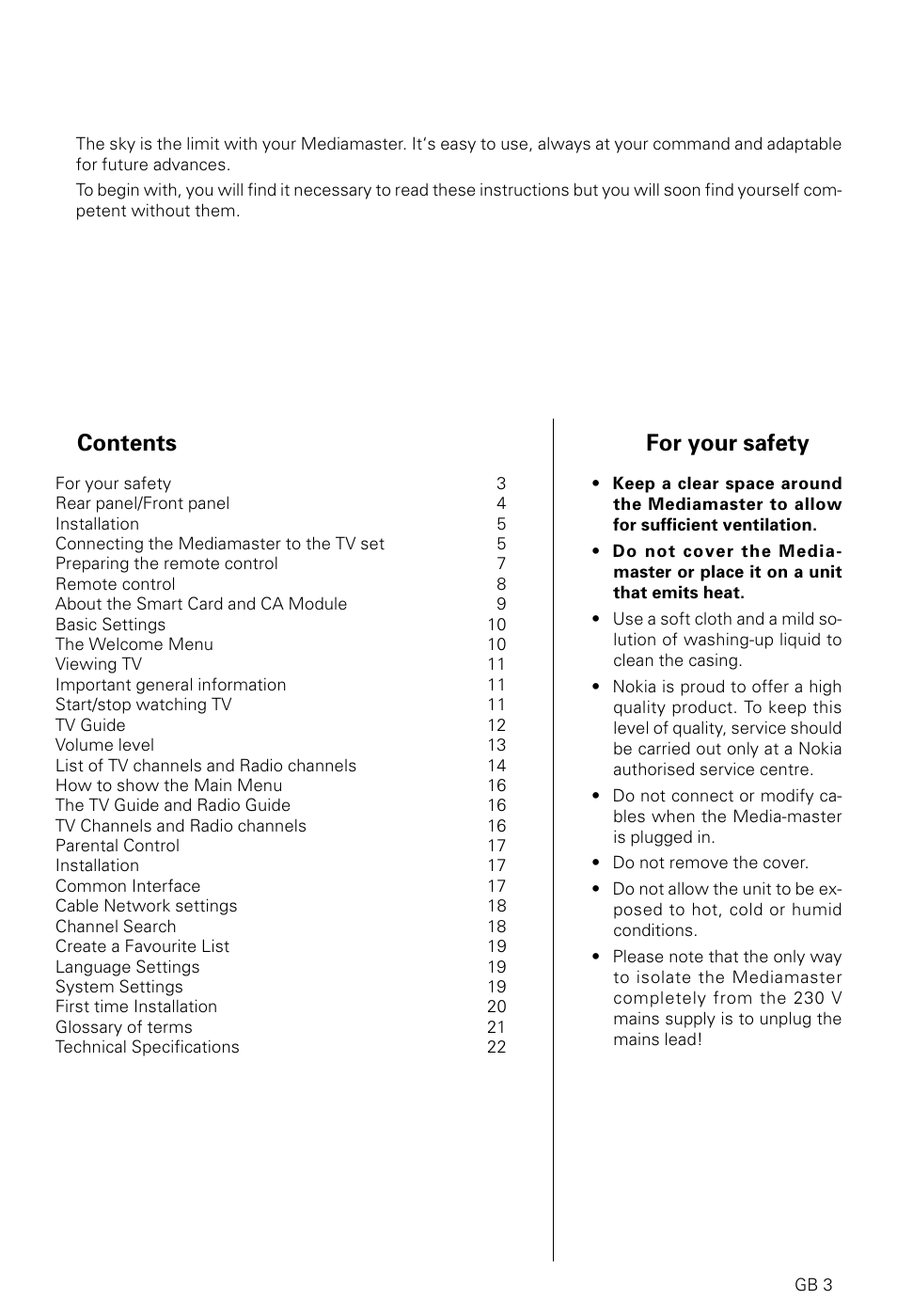Nokia 9600C User Manual | Page 3 / 23