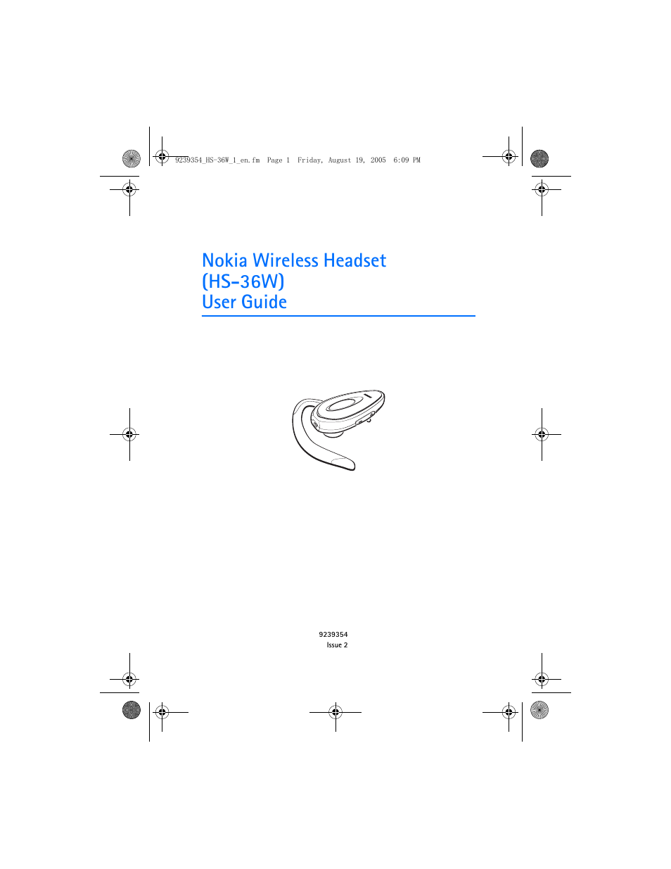 Nokia HS 36W User Manual | 48 pages