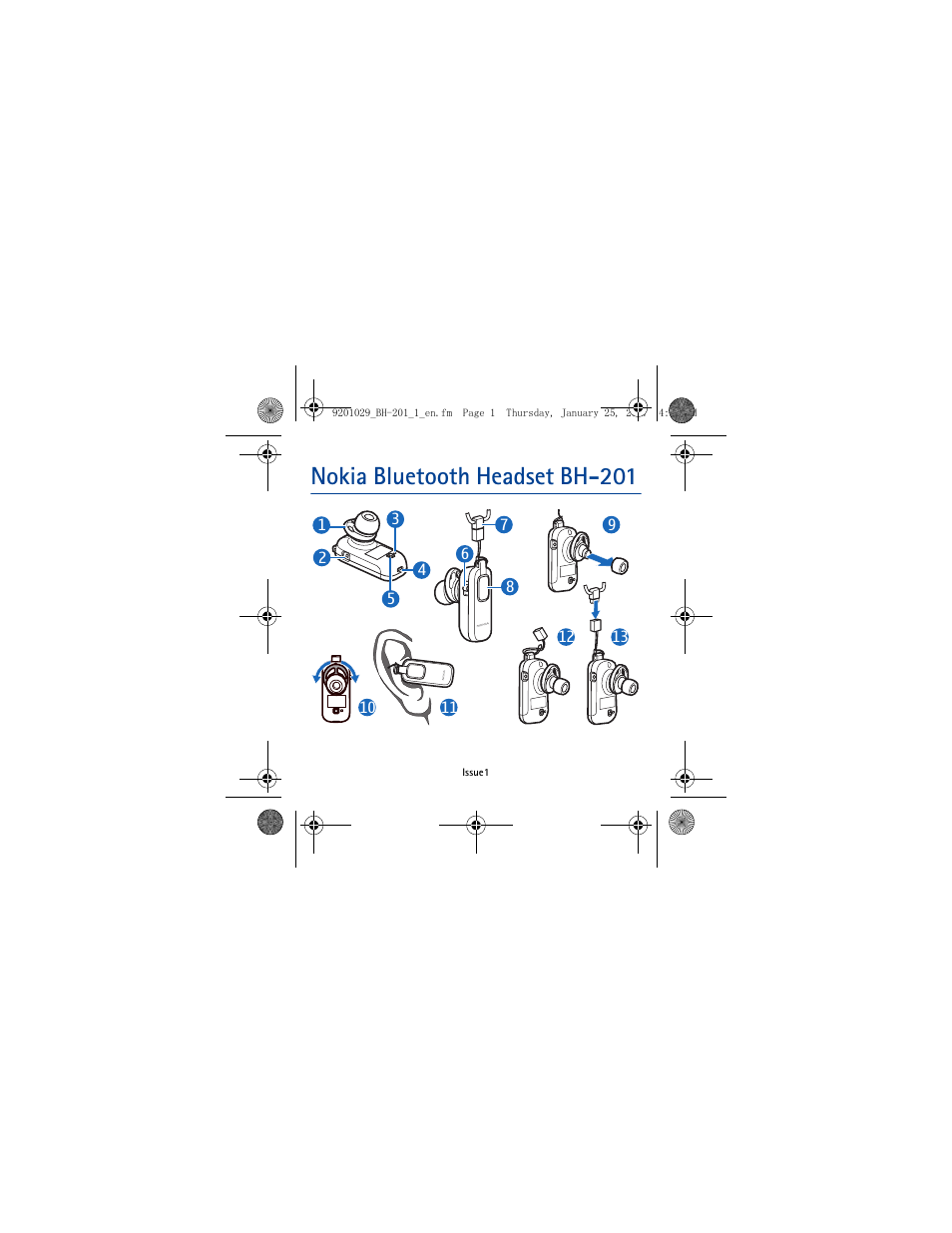 Nokia BH-201 User Manual | 9 pages