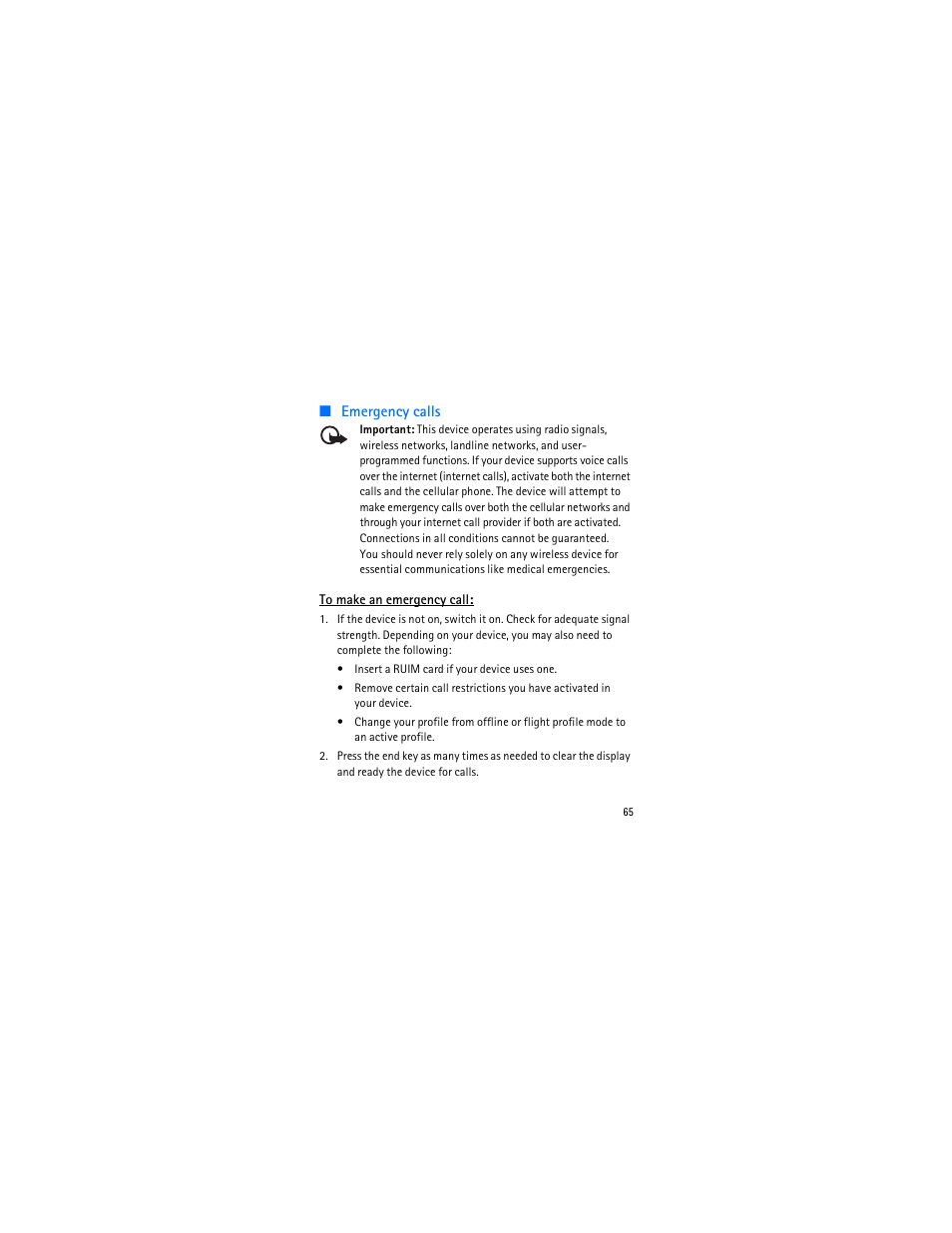 Nokia 3606 User Manual | Page 66 / 153