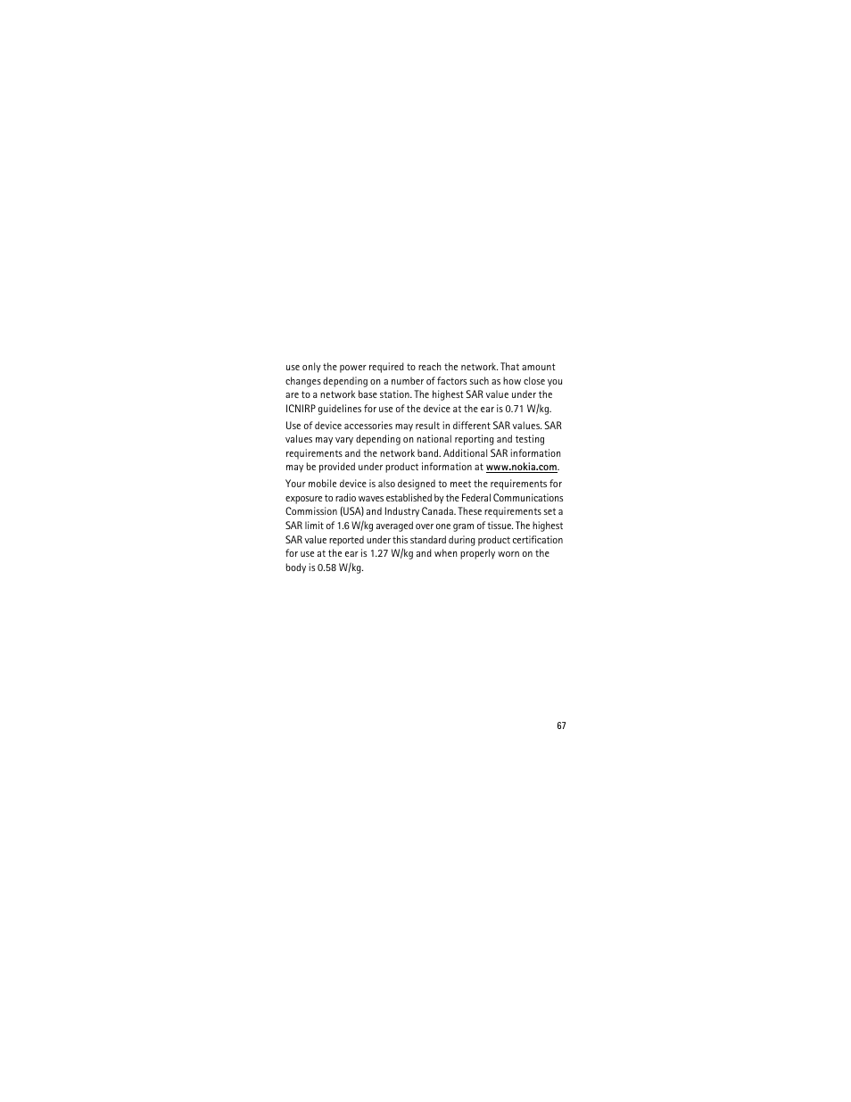 Nokia 3606 User Manual | Page 68 / 153