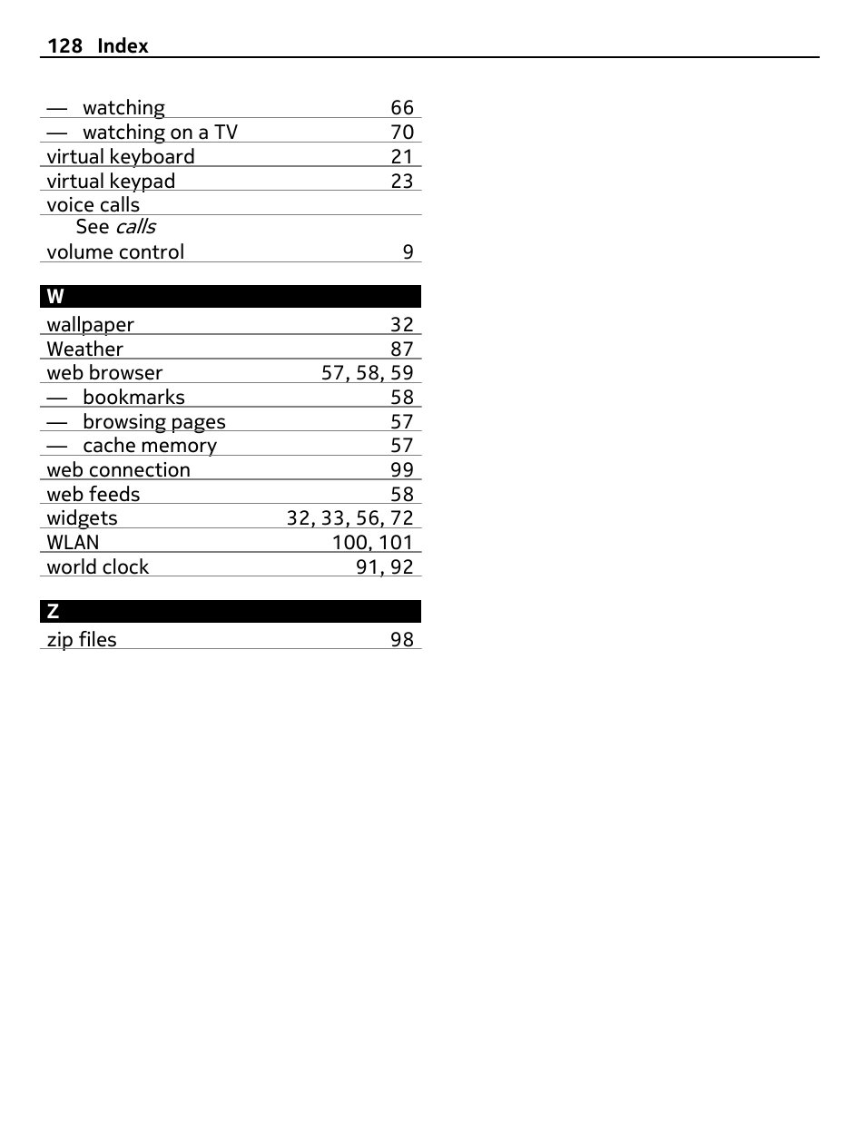 Nokia X7-00 User Manual | Page 128 / 128