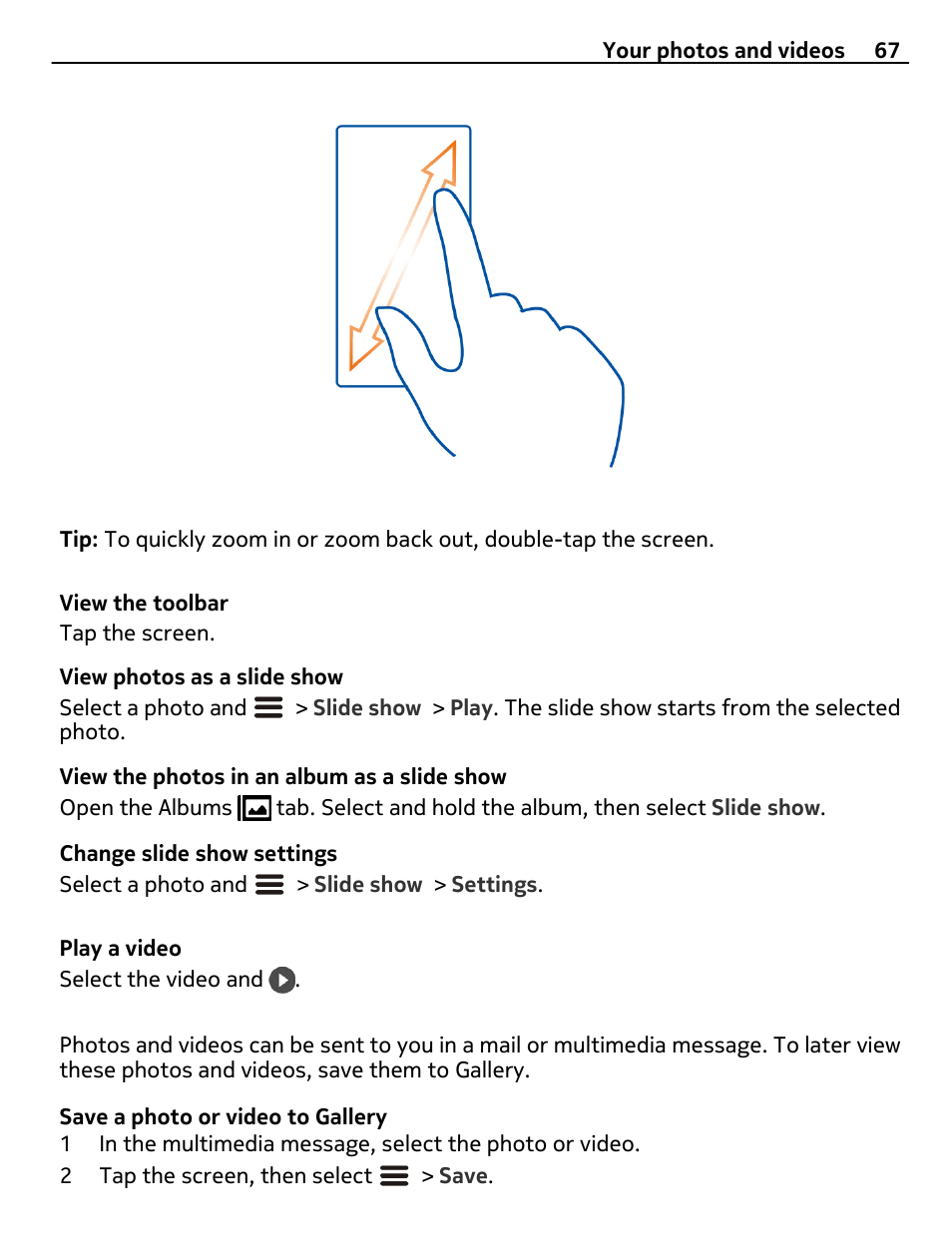 Nokia X7-00 User Manual | Page 67 / 128