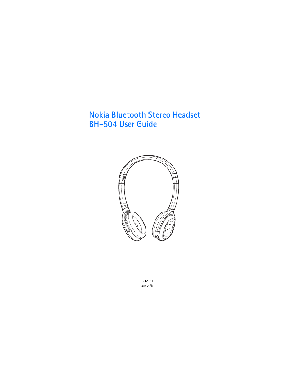 Nokia BH-504 User Manual | 14 pages