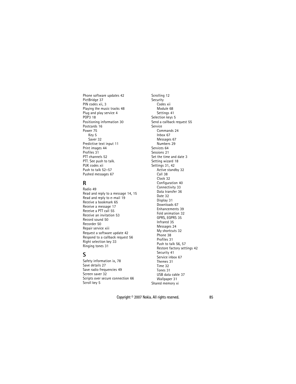 Nokia 5300  EN User Manual | Page 100 / 101