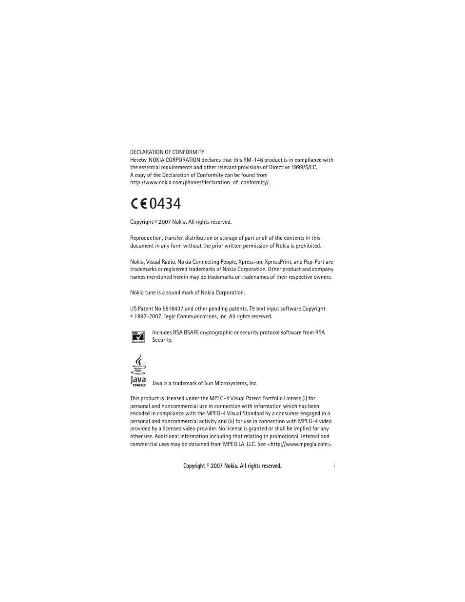 Nokia 5300  EN User Manual | Page 2 / 101