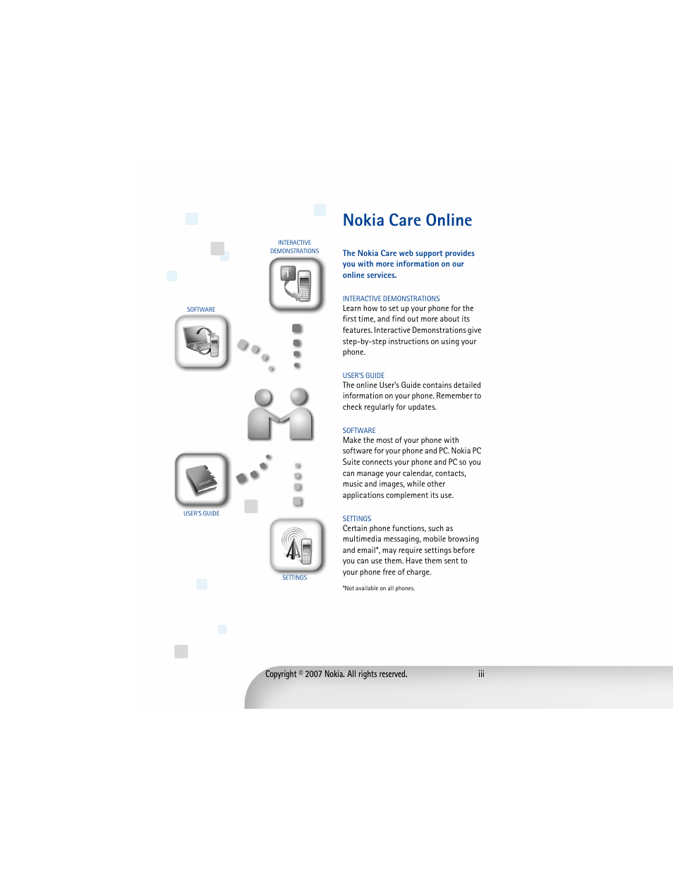 Nokia care online | Nokia 5300  EN User Manual | Page 4 / 101