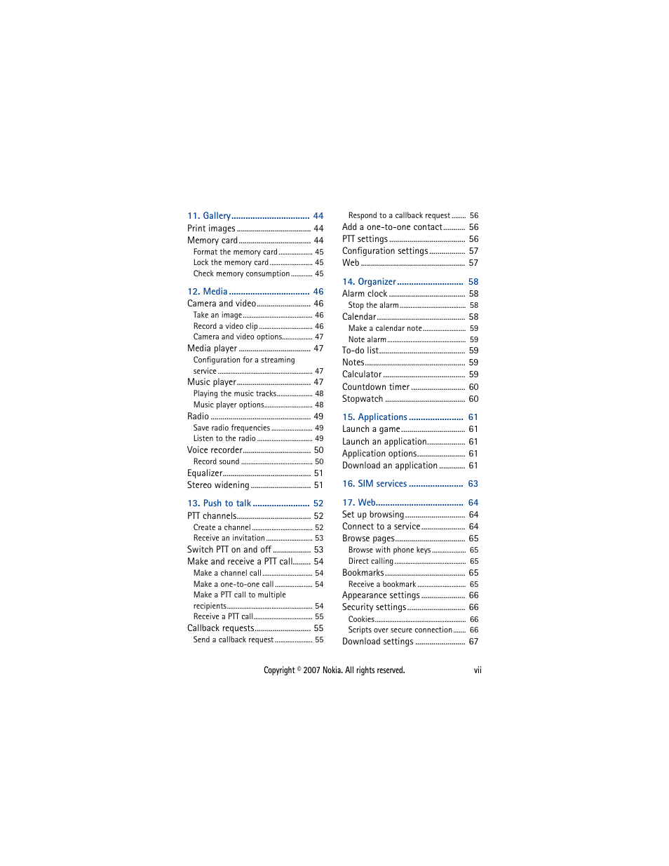 Nokia 5300  EN User Manual | Page 8 / 101