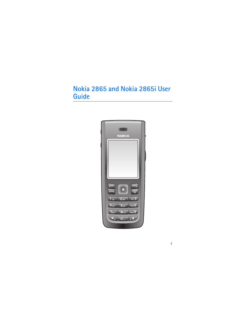 Nokia 2865i User Manual | 114 pages