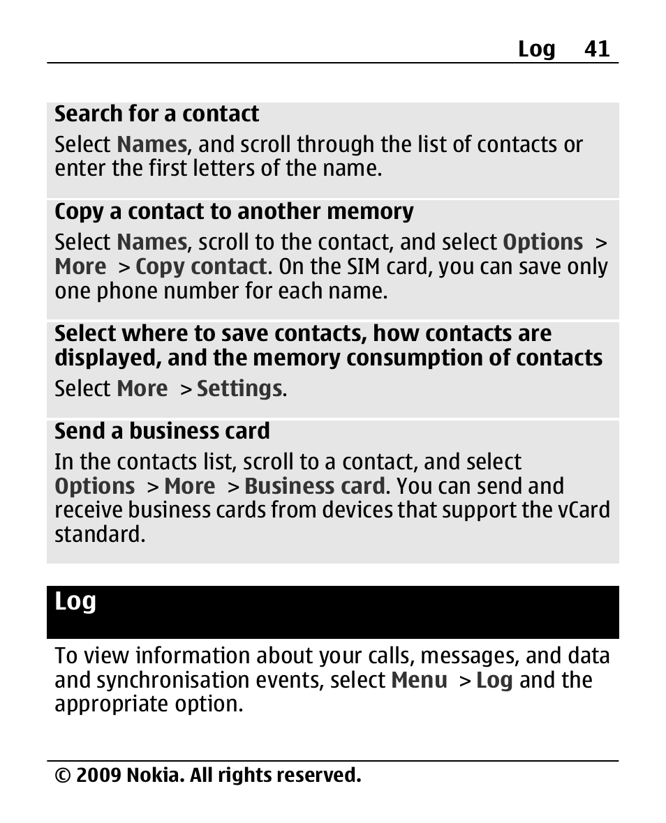 Nokia X200 User Manual | Page 41 / 88