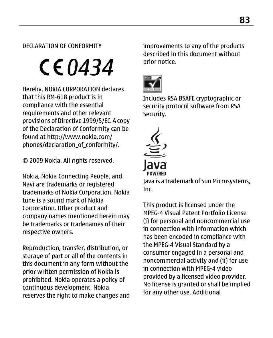 Nokia X200 User Manual | Page 83 / 88