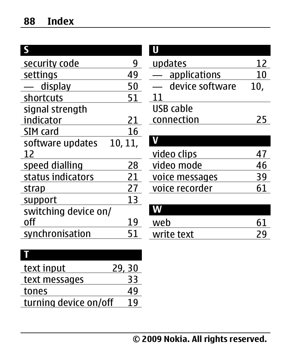Nokia X200 User Manual | Page 88 / 88