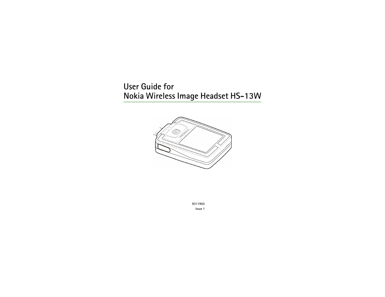 Nokia HS-13W User Manual | 46 pages