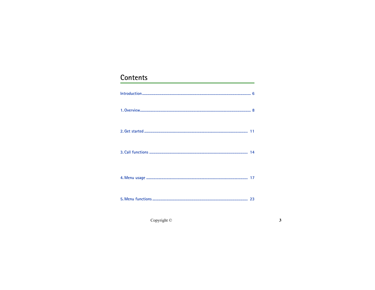 Nokia HS-13W User Manual | Page 3 / 46