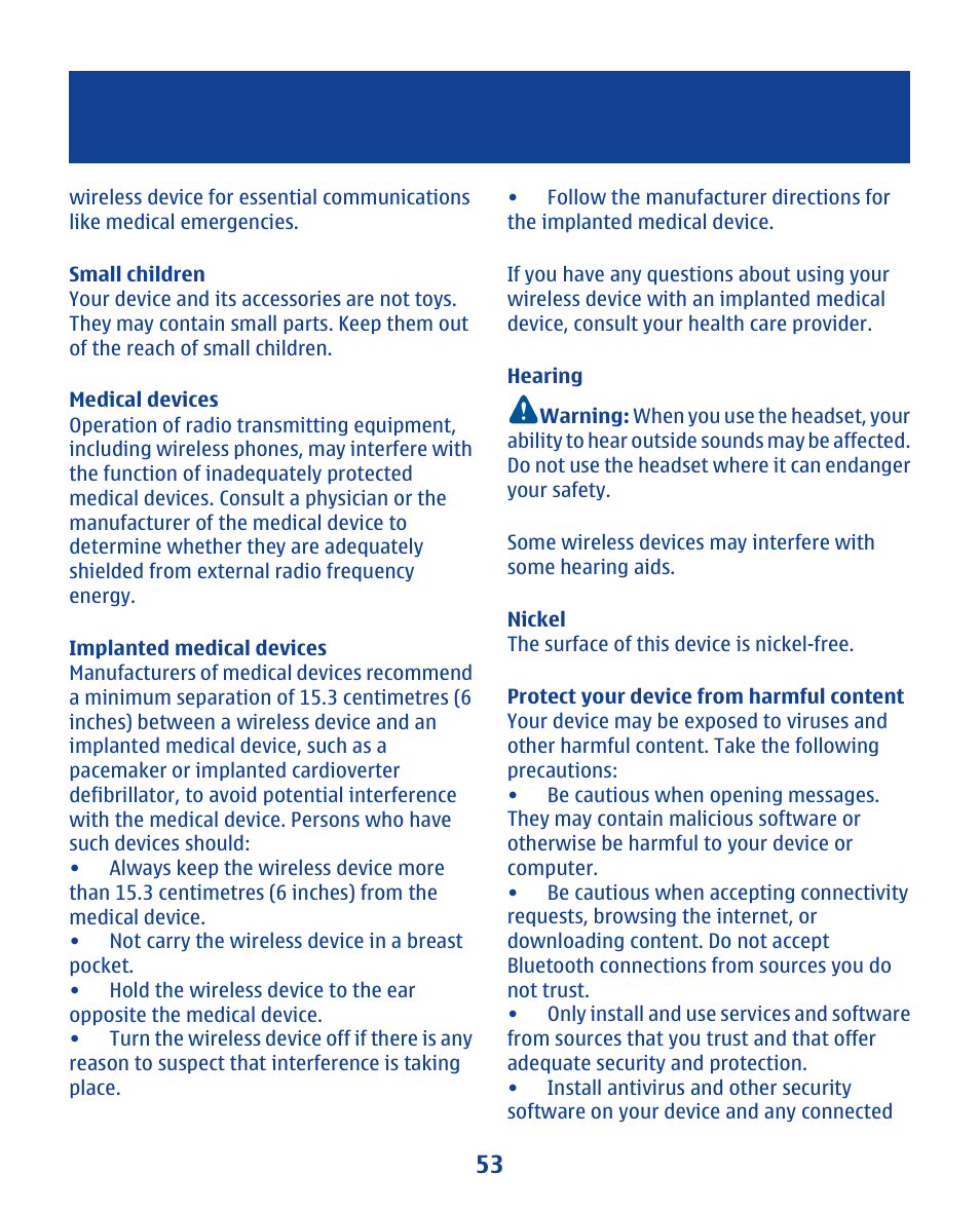 Nokia 112 User Manual | Page 53 / 73