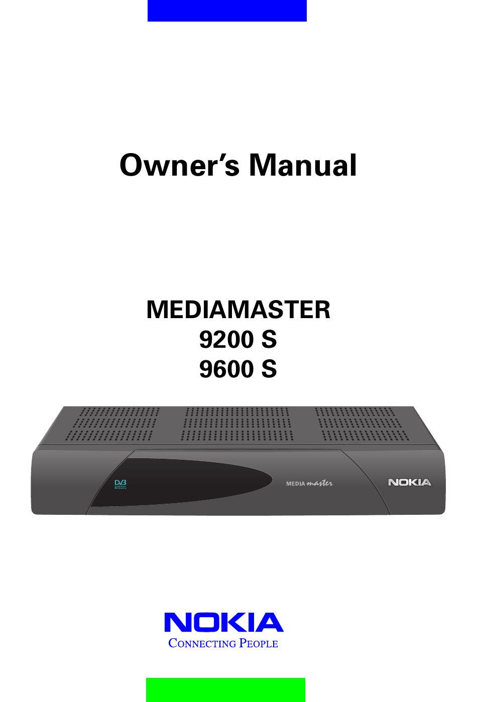 Nokia 9600S User Manual | 28 pages
