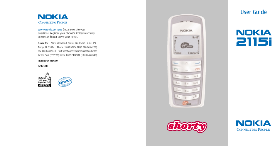 Nokia 12115i User Manual | 113 pages