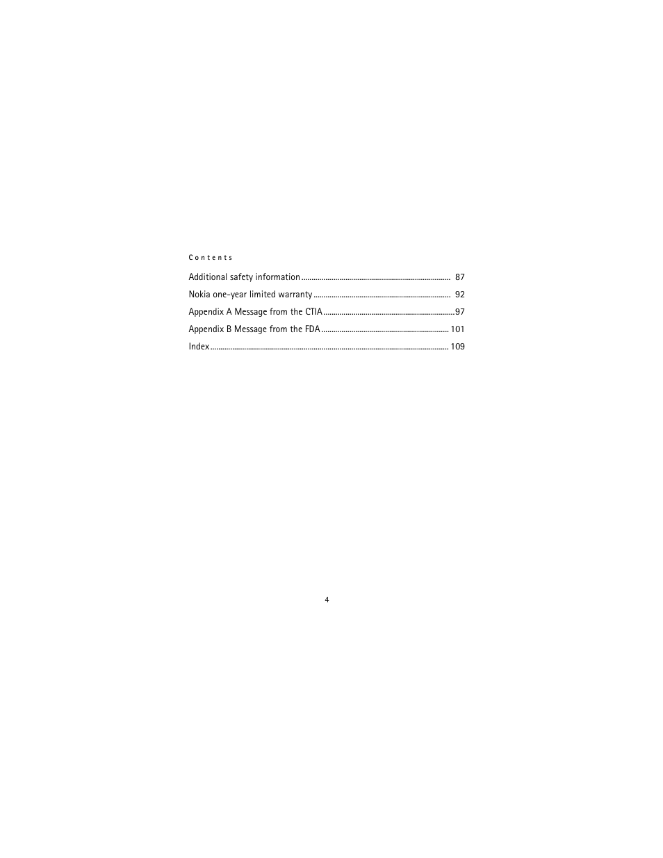 Nokia 12115i User Manual | Page 5 / 113