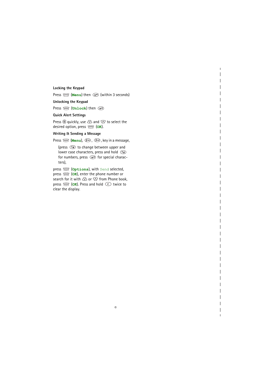 Essential shortcuts | Nokia 5110 User Manual | Page 4 / 43