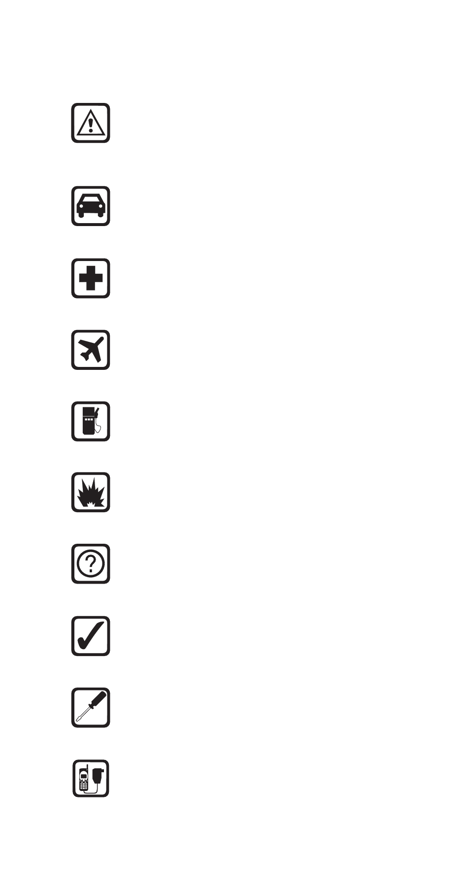For your safety | Nokia 5180 User Manual | Page 8 / 85