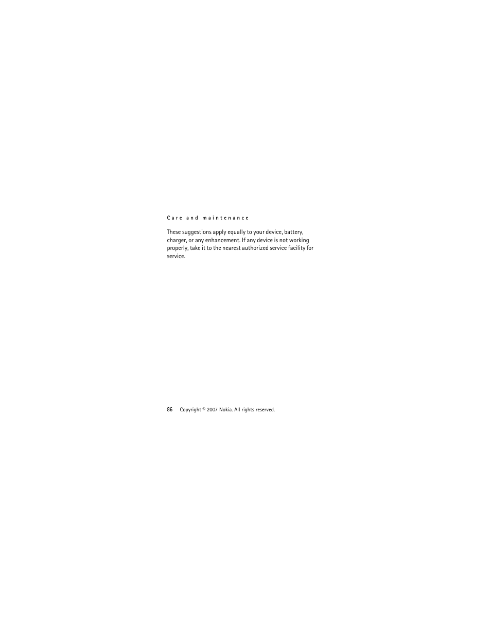Nokia 2760 User Manual | Page 87 / 99