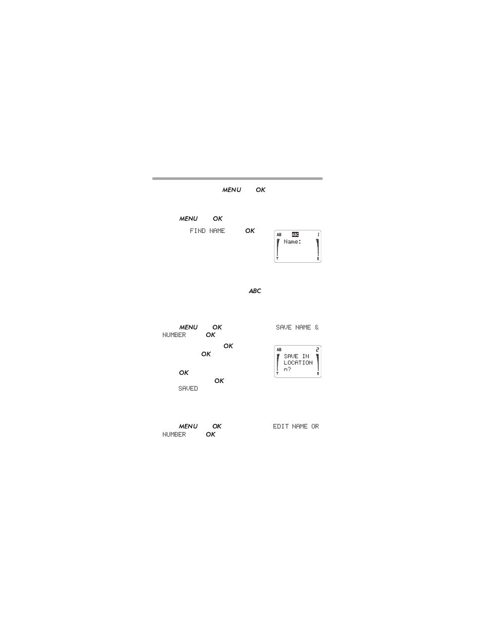 Phone book (menu 1) | Nokia 252 User Manual | Page 34 / 76