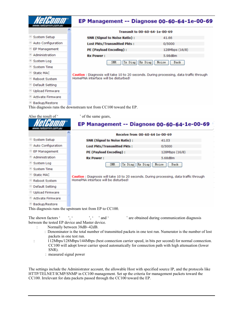 Administration | Nokia CC100 User Manual | Page 23 / 56