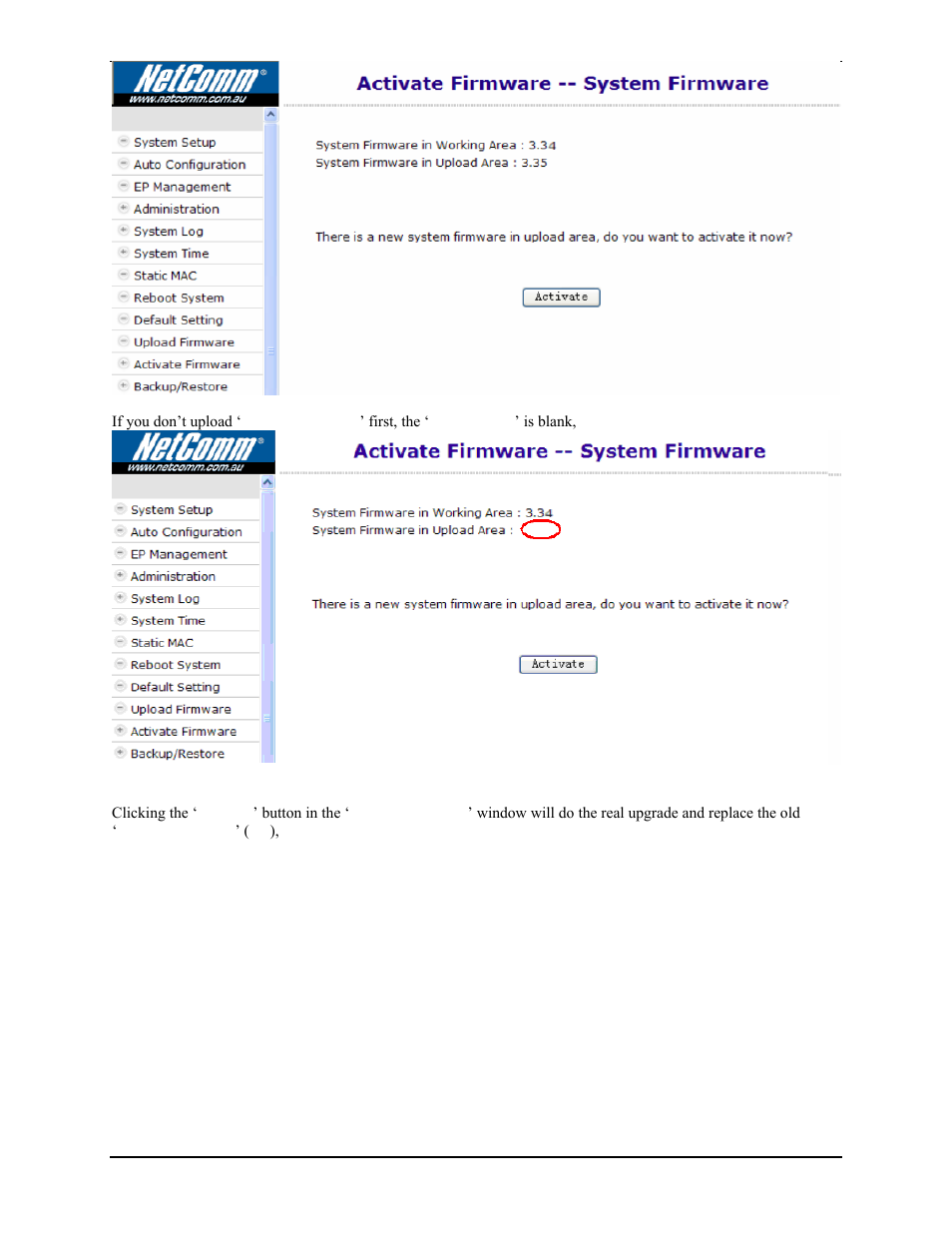 Activate the new system firmware | Nokia CC100 User Manual | Page 35 / 56