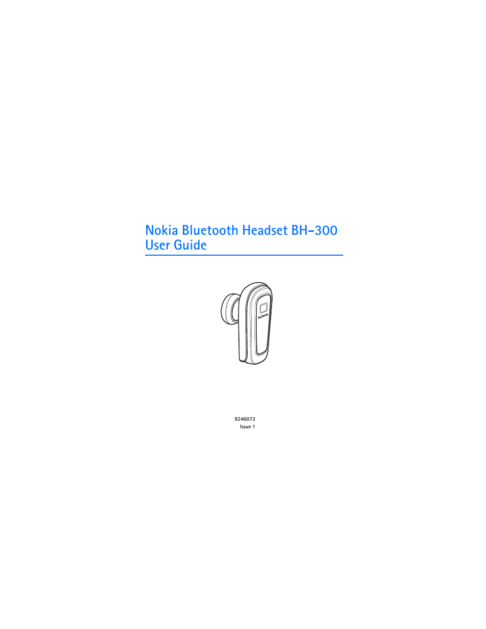 Nokia BH-300 User Manual | 74 pages