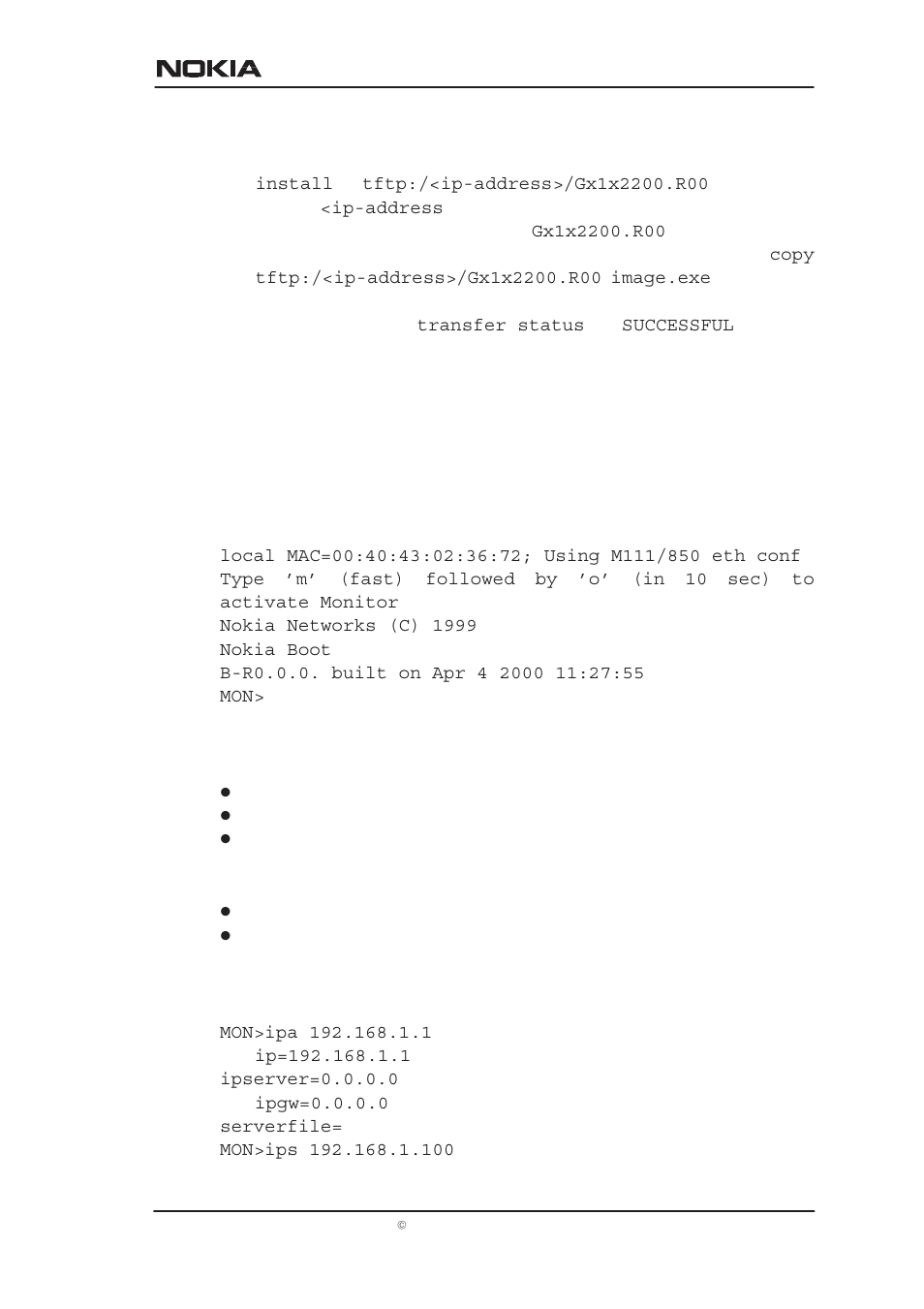 Managing m1112 | Nokia M1112 User Manual | Page 42 / 109