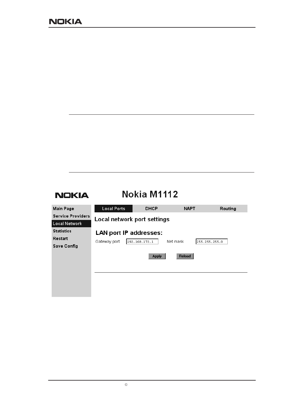 Managing m1112 | Nokia M1112 User Manual | Page 48 / 109