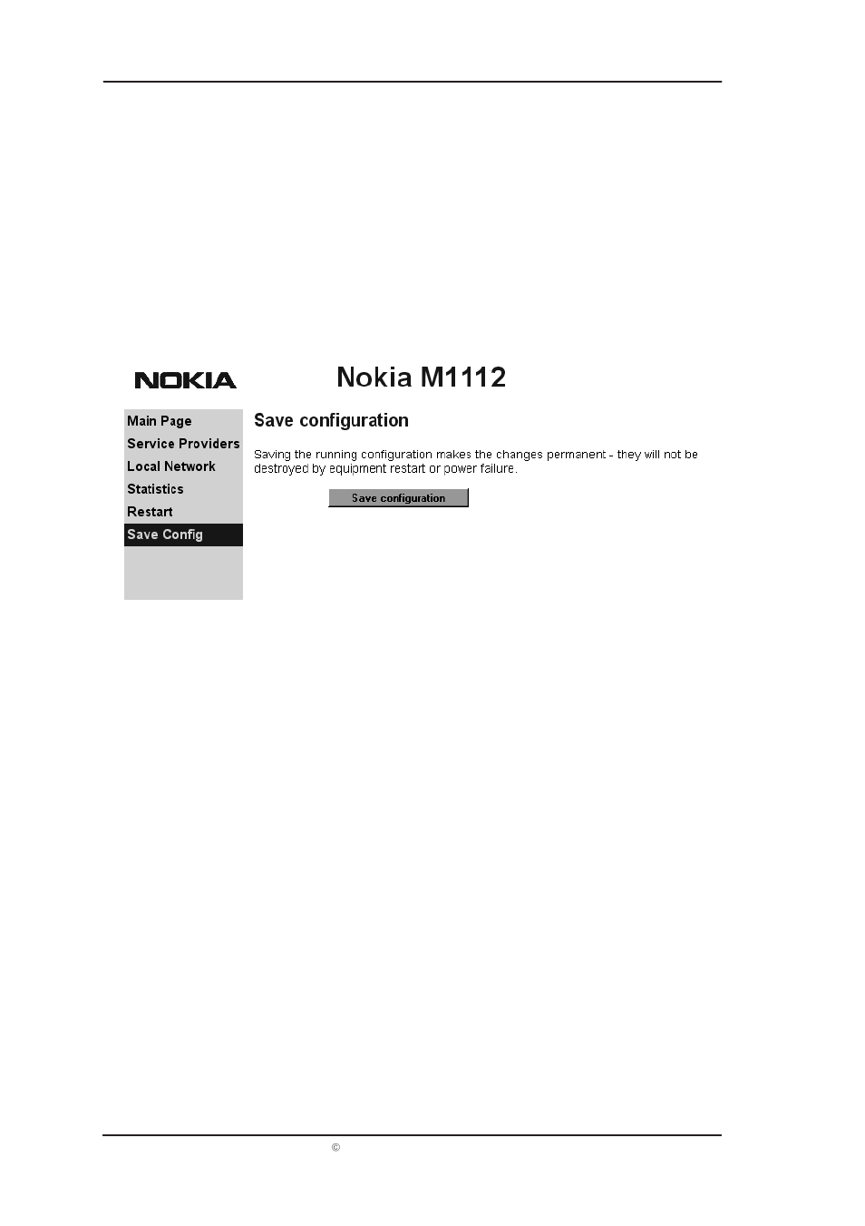 4 command line interface (cli) | Nokia M1112 User Manual | Page 55 / 109