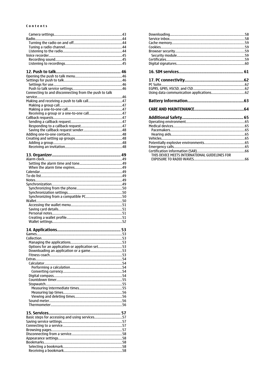 Nokia 5140 User Manual | Page 4 / 66