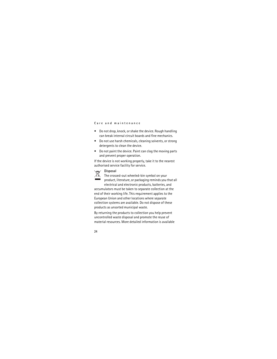 Nokia 9207219 User Manual | Page 24 / 25