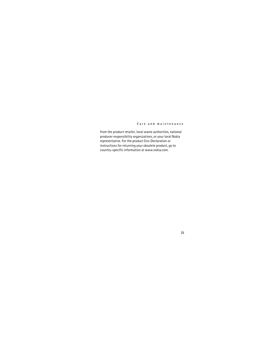 Nokia 9207219 User Manual | Page 25 / 25