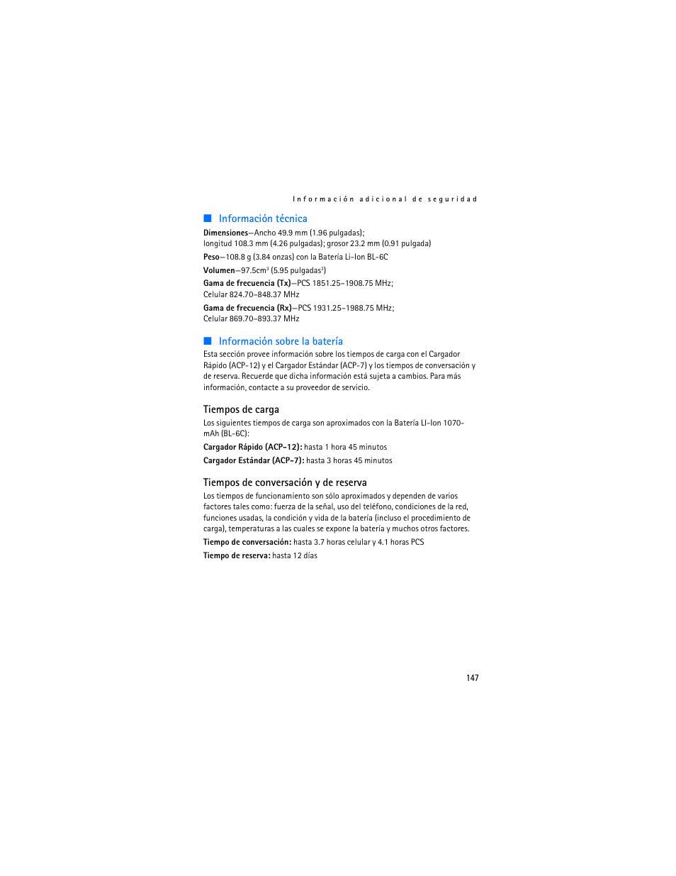 Nokia 2126 User Manual | Page 148 / 153