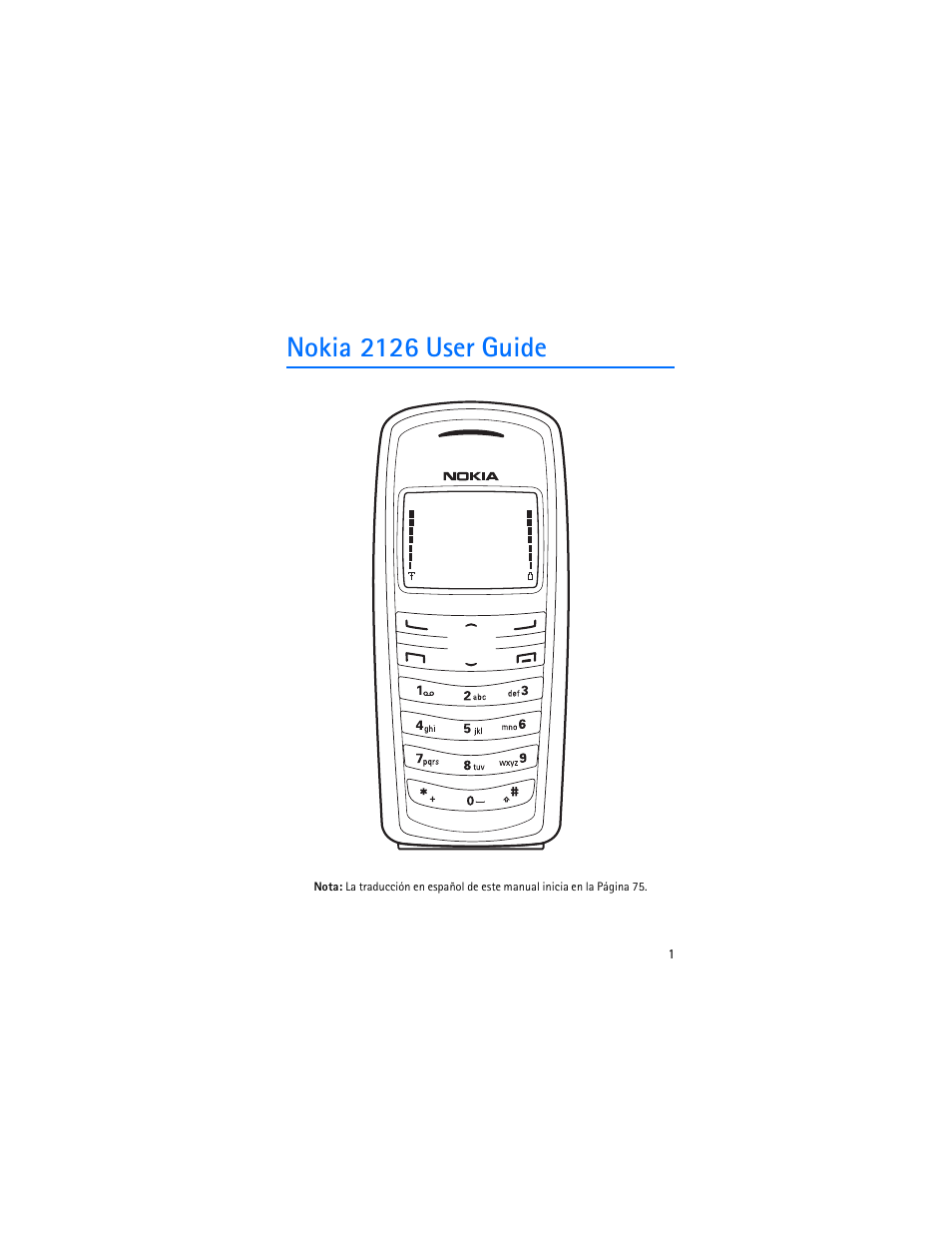 Nokia 2126 user guide | Nokia 2126 User Manual | Page 2 / 153