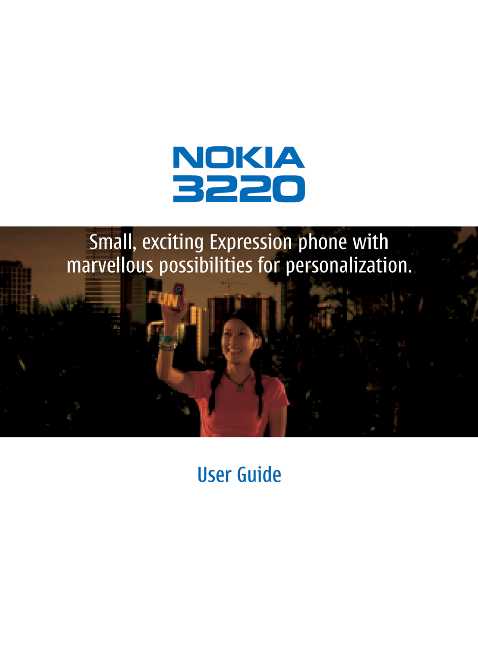 Nokia 3220 User Manual | 81 pages