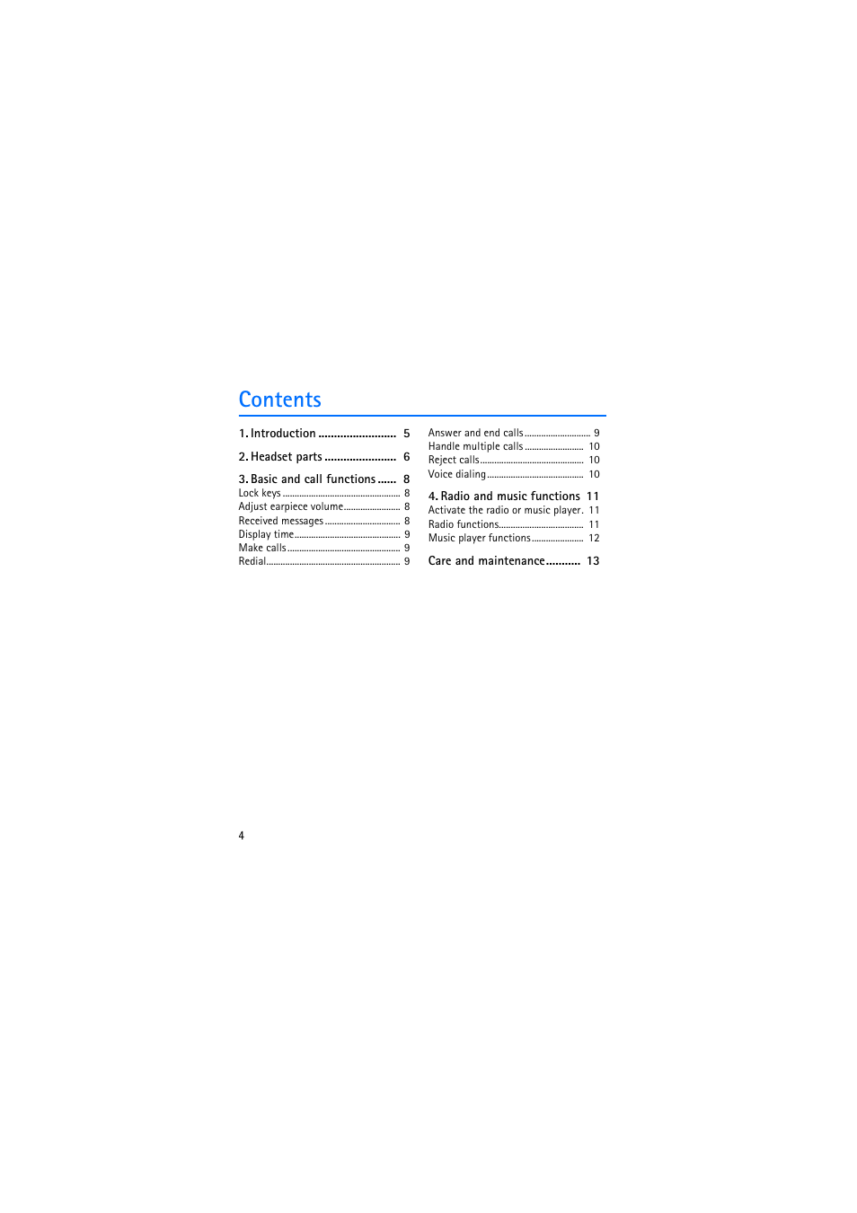 Nokia HS-69 User Manual | Page 4 / 13