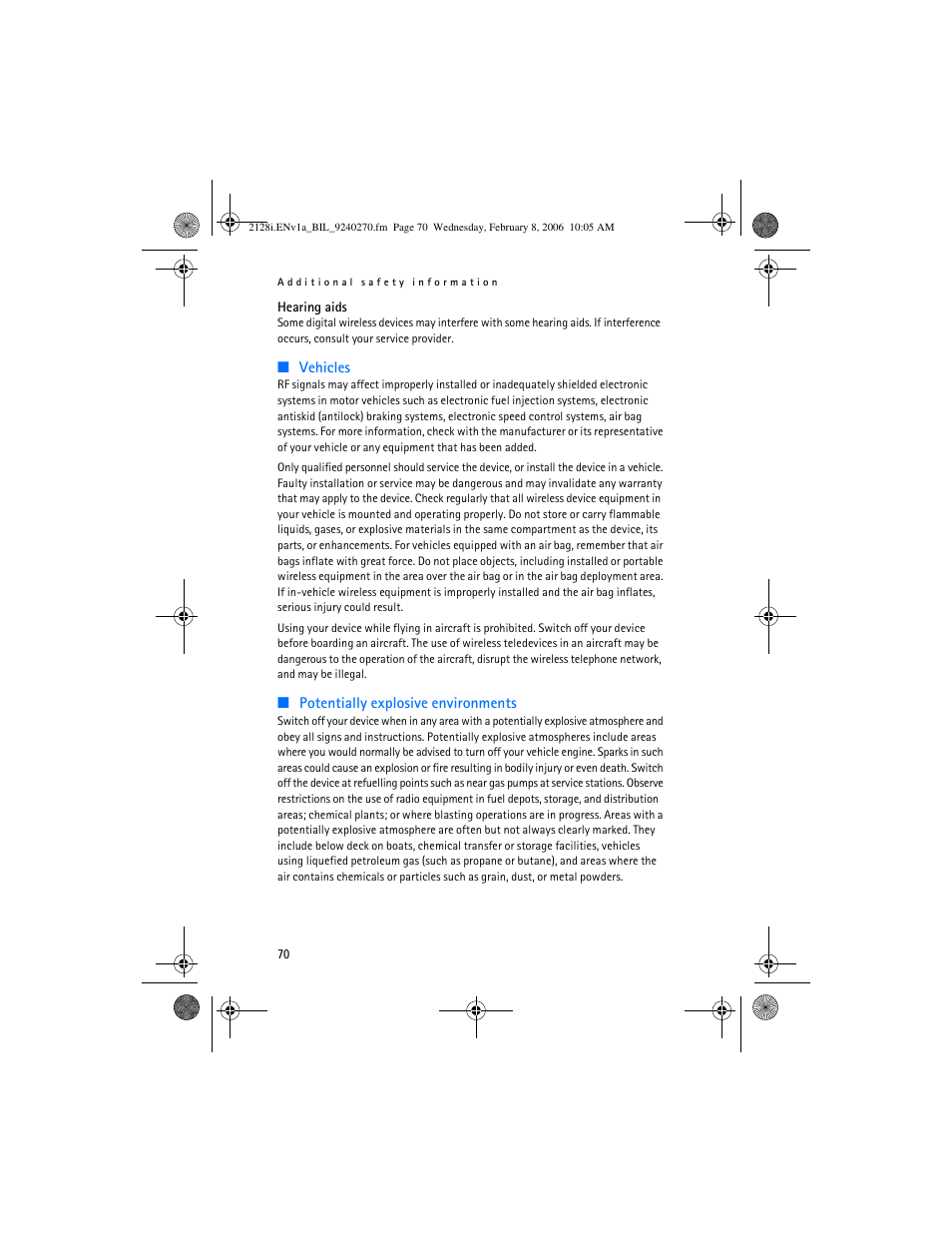 Nokia 2128i User Manual | Page 71 / 81