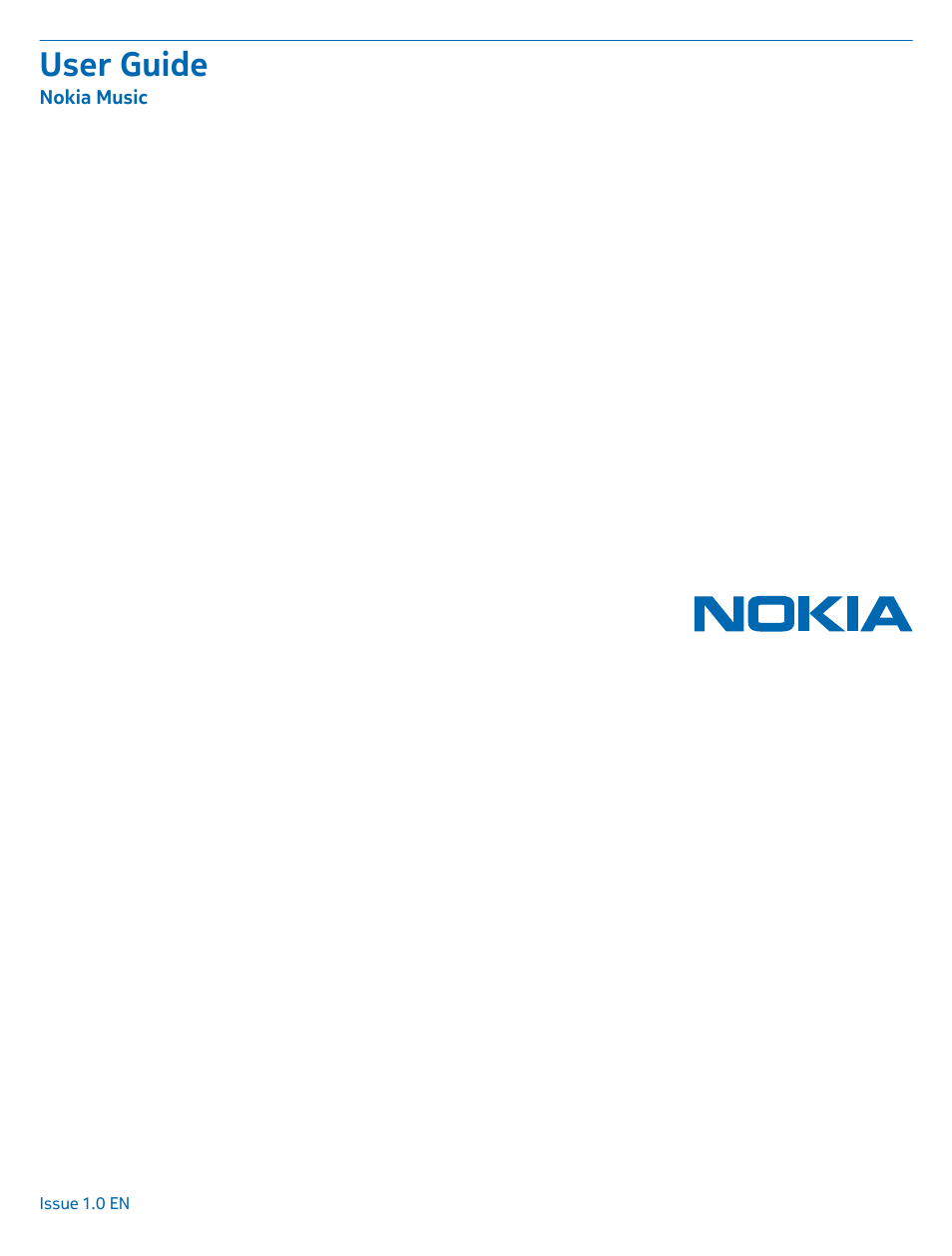 Nokia 1 User Manual | 5 pages