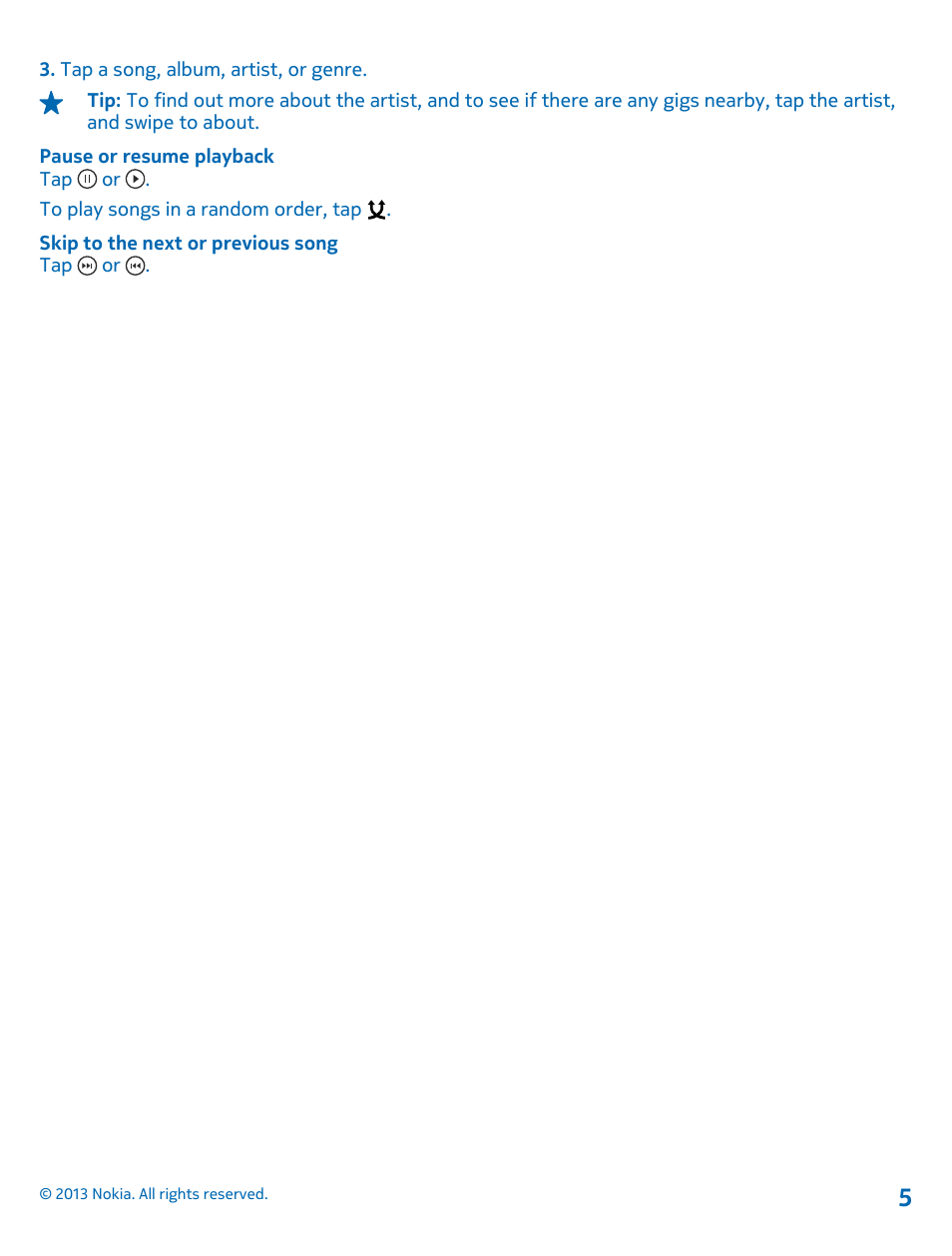 Nokia 1 User Manual | Page 5 / 5