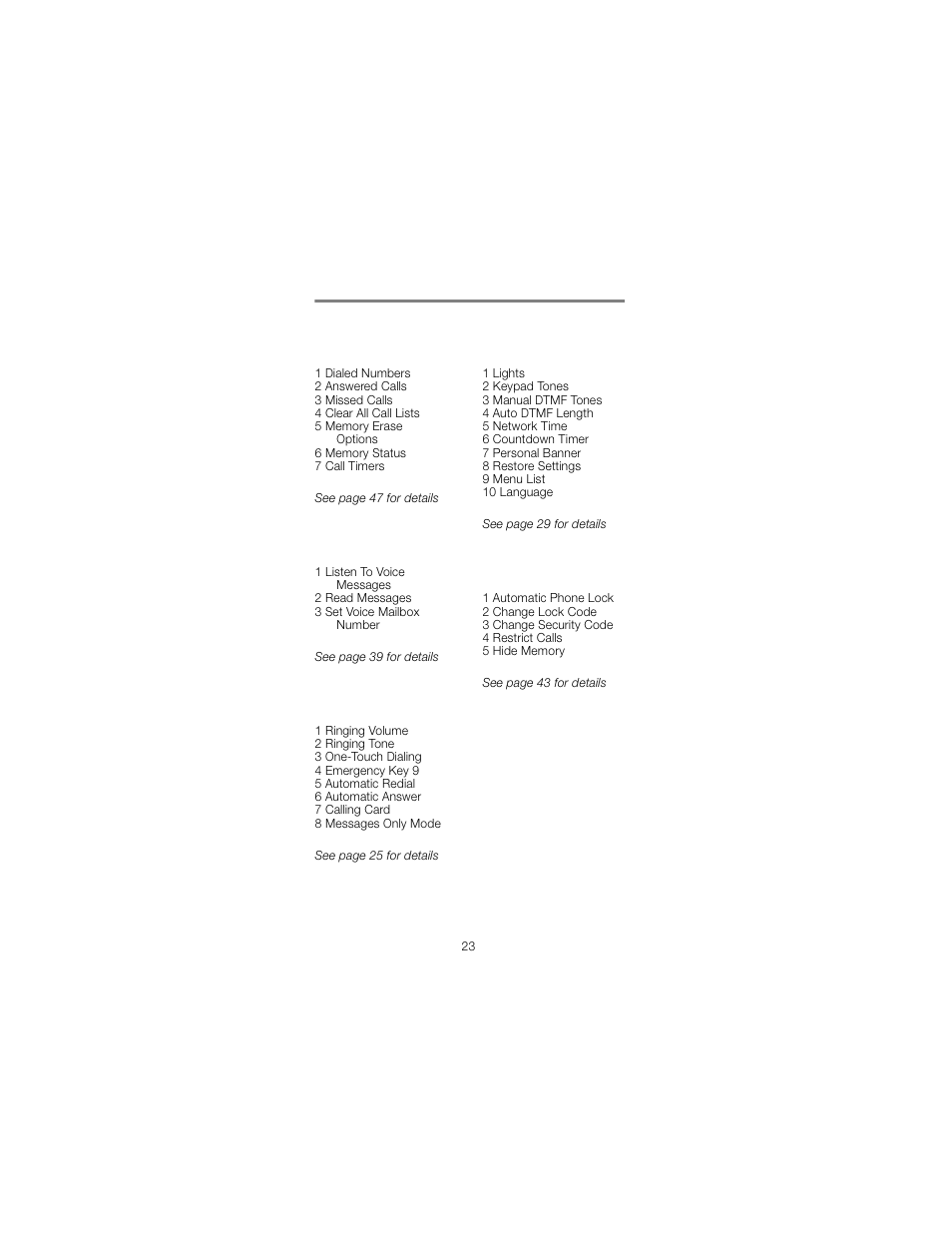 Nokia 2170 User Manual | Page 30 / 75