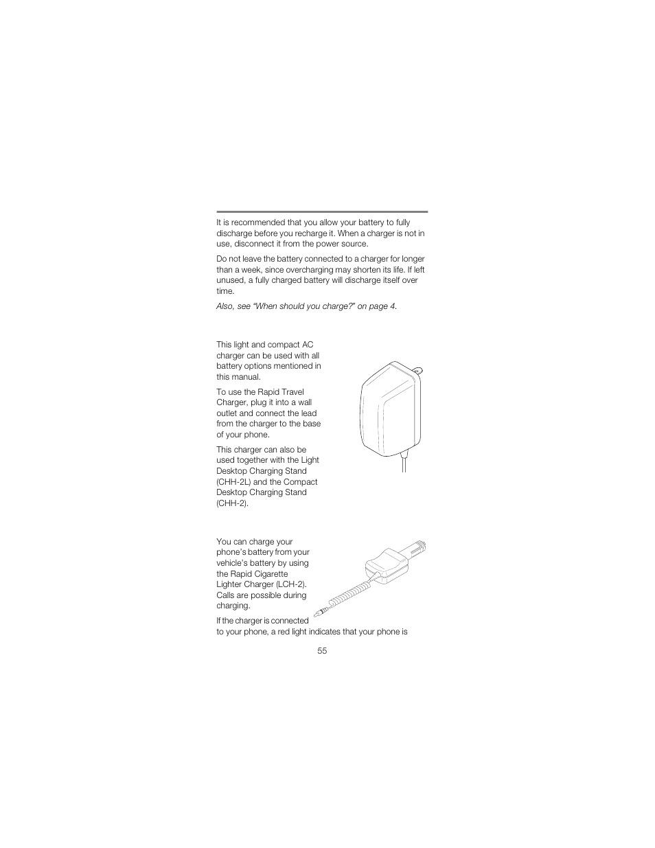 Chargers | Nokia 2170 User Manual | Page 62 / 75