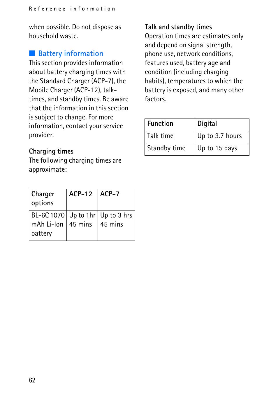Nokia 6012 User Manual | Page 72 / 80