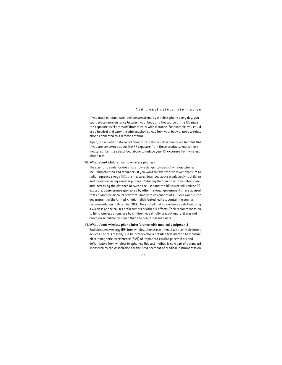 Nokia 2115i User Manual | Page 112 / 121