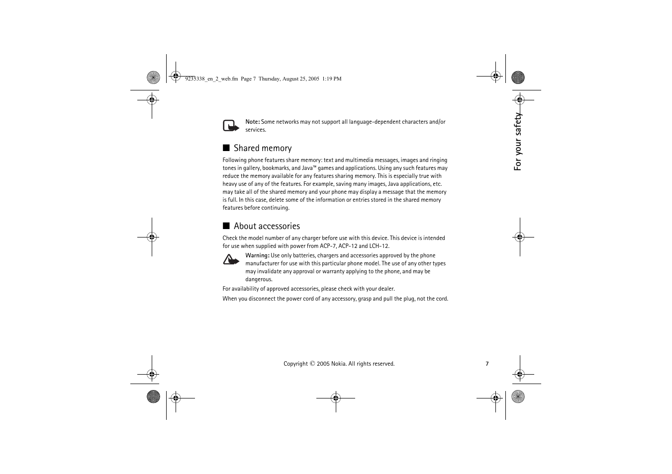 Nokia 3105 User Manual | Page 7 / 92