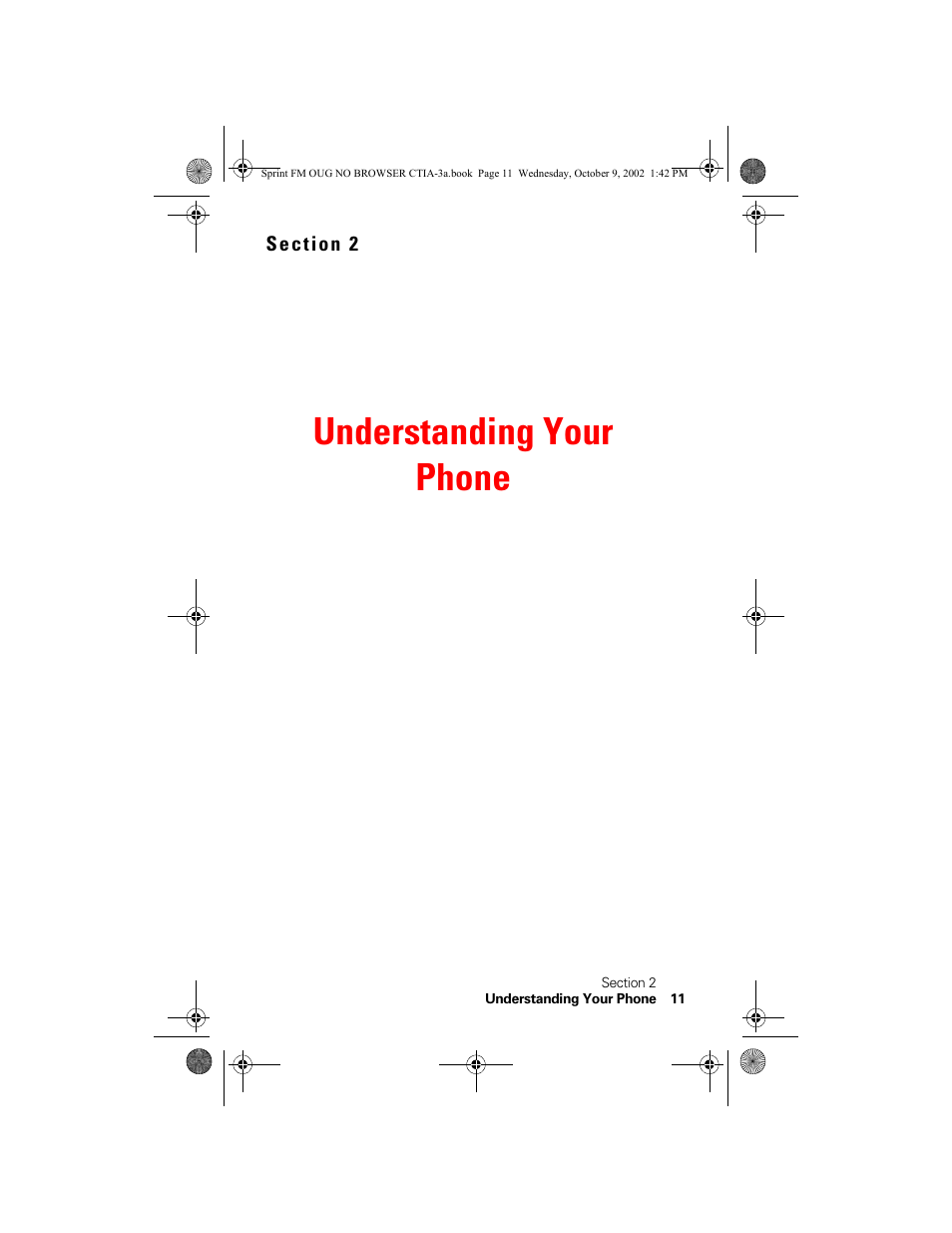 Understanding your phone, Section 2: understanding your phone | Nokia 3585 User Manual | Page 17 / 144